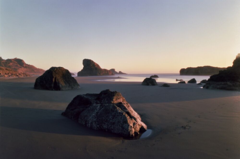 Rock formations at Meyers Beach, Oregon. Rock formations at Meyers Beach, Oregon.